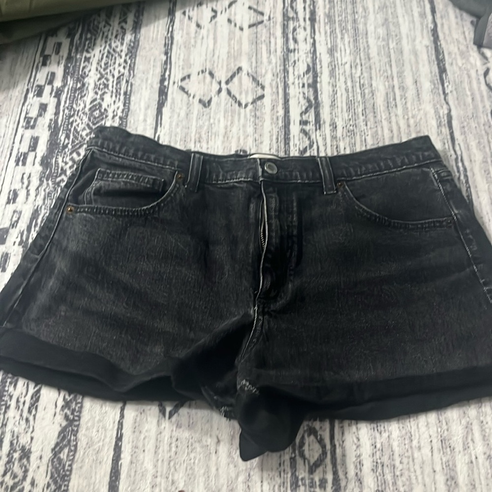 Universal Thread Black Denim Shorts